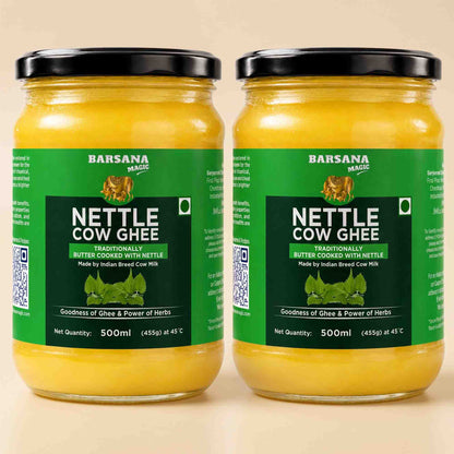 Organic Nettle Cow Ghee 500ml