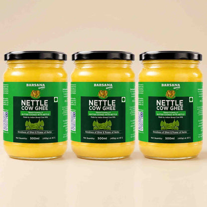 Organic Nettle Cow Ghee 500ml