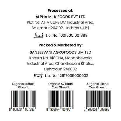 Barsana Magic and Back label of a product with branding and contact information on a white background