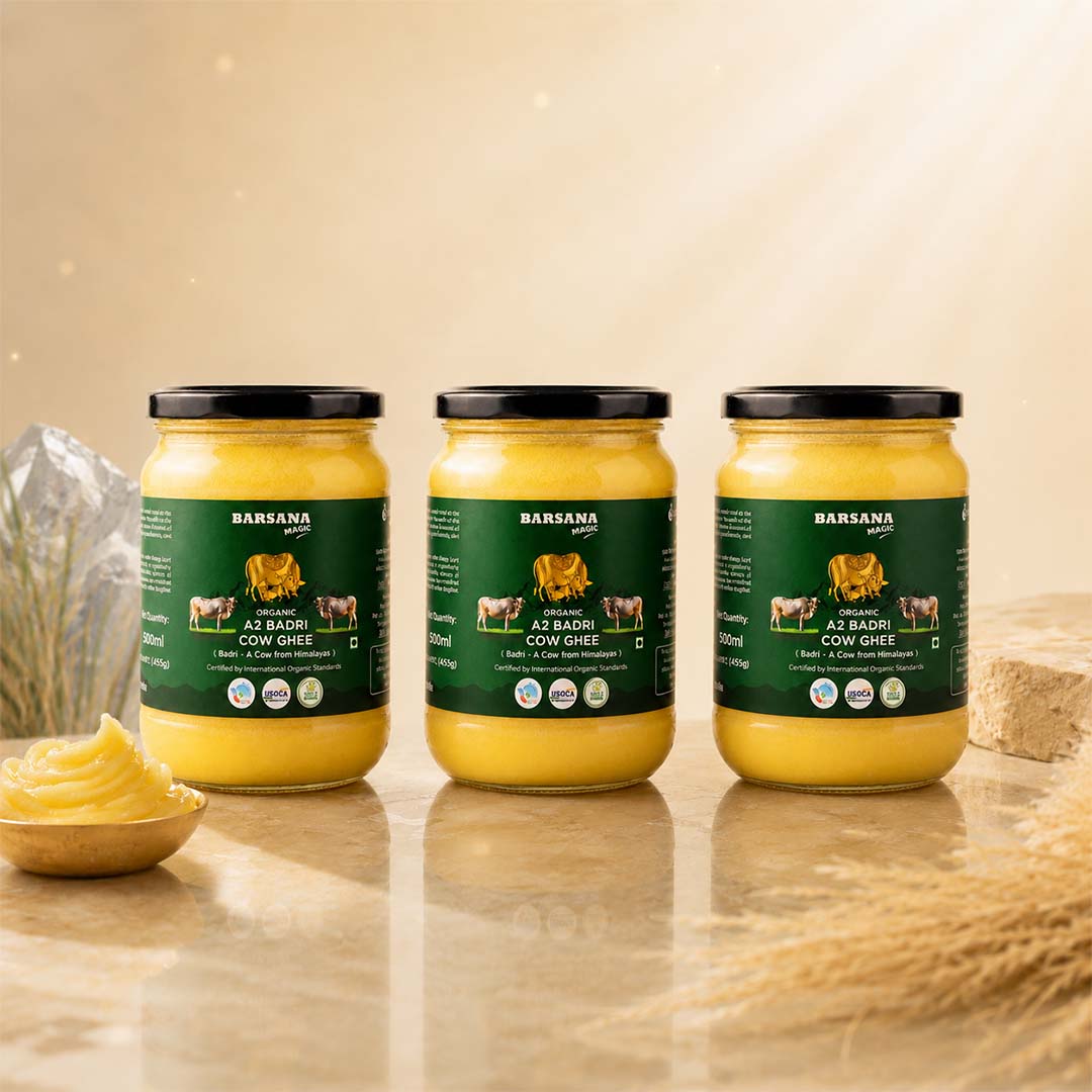 Organic A2 Badri Cow Ghee from the Himalayas