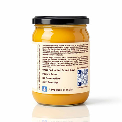 Barsana Magic and Jar of food with a label on a white background