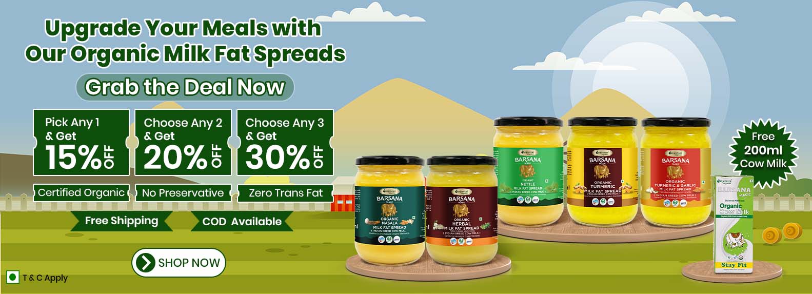 milk fat spread